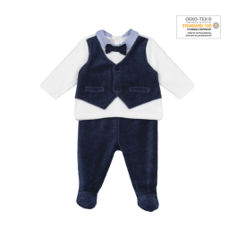 My First Chicco - 2 pcs Baby's smock & leggings